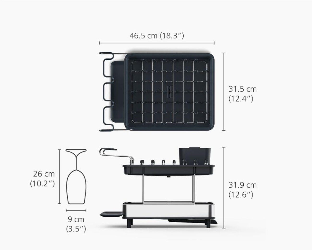 Escurridor de Platos 2 Niveles Joseph Joseph Excel™ Steel - Preventa Escurridor de Platos 2 Niveles Joseph Joseph Excel™ Steel - Preventa