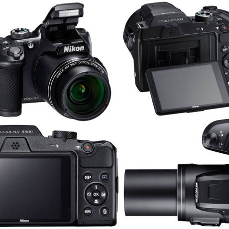 Camara Nikon B500, 16MP, 40X Zoom, Wifi, Bluetooth 001