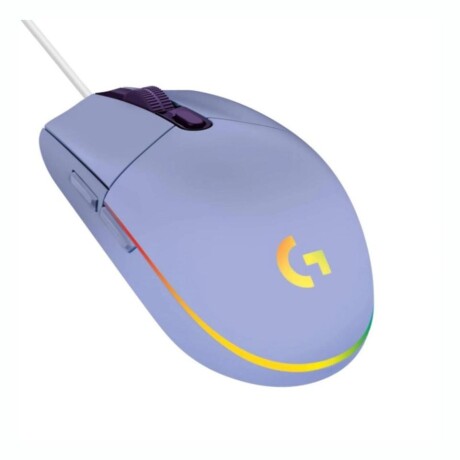 MOUSE CABLEADO LOGITECH G203 GAMING LIGHTSYNC Mouse Cableado LOGITECH G203 Gaming RGB - Violet