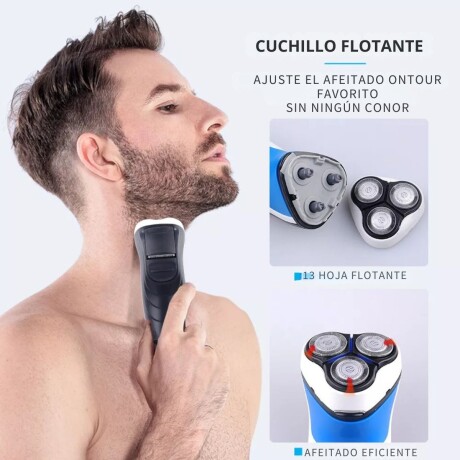 Afeitadora Eléctrica Sonifer 3 Cabezales Recargable Afeitadora Eléctrica Sonifer 3 Cabezales Recargable