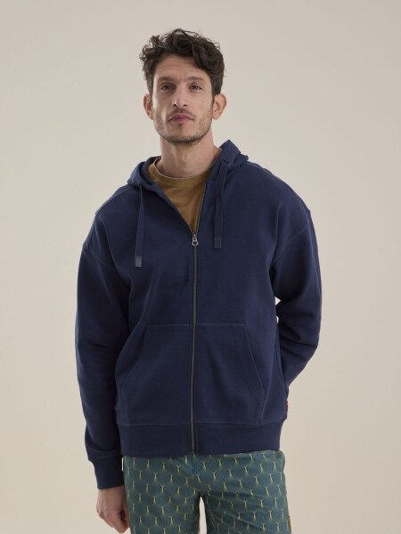 FLEECE MICHIGAN AZUL