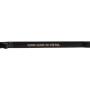 Lentes De Sol One Piece Redondo De Acero Inoxidable Negro/Negro