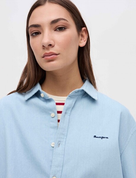 Camisa Minka Light Blue