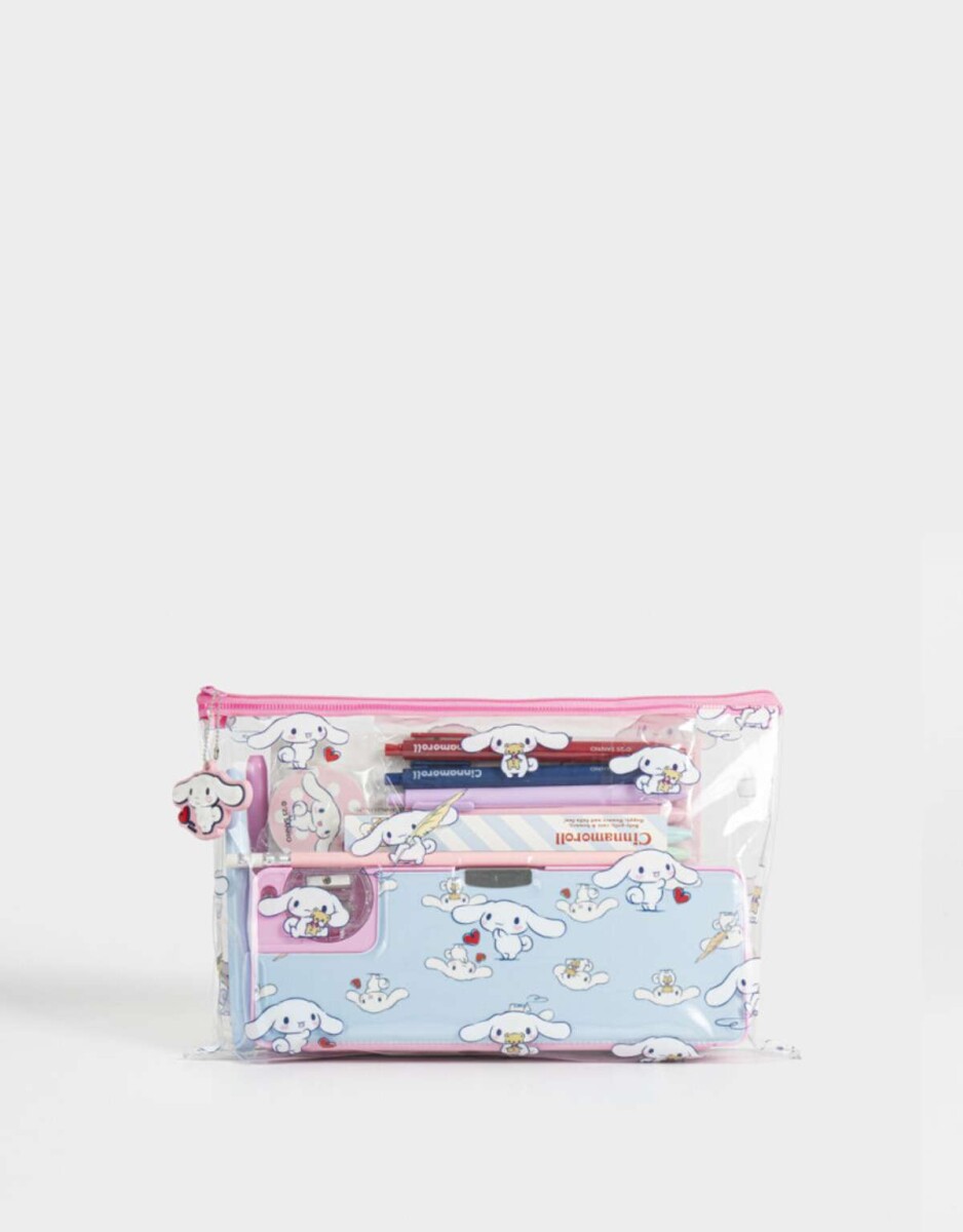 Set De Librería ''cinnamoroll'' - Combinacion Multicolor 