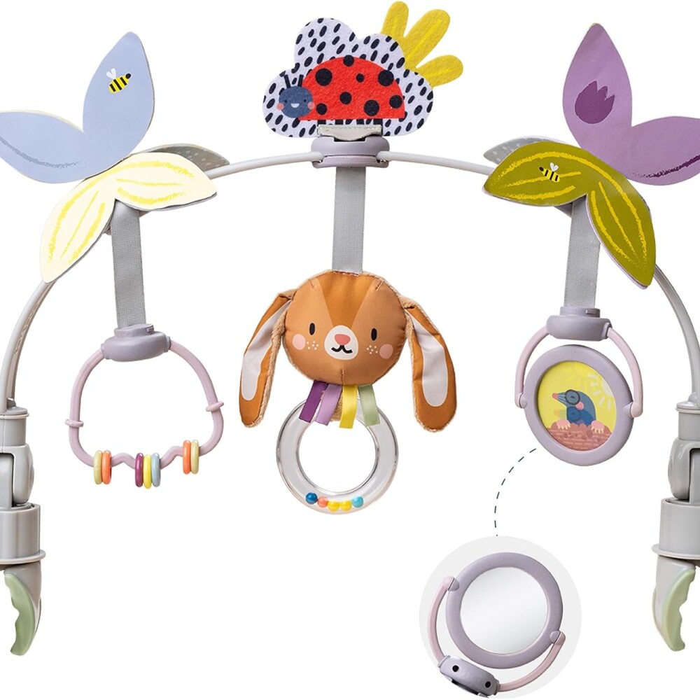 Barra entretenedora colgante 2 etapas Conejo TAF TOYS Barra entretenedora colgante 2 etapas Conejo TAF TOYS
