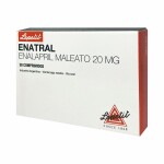 ENATRAL 20 MG CJ X 30 COMP. única