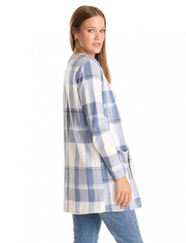 Cardigan Cozy AZUL/MULTI