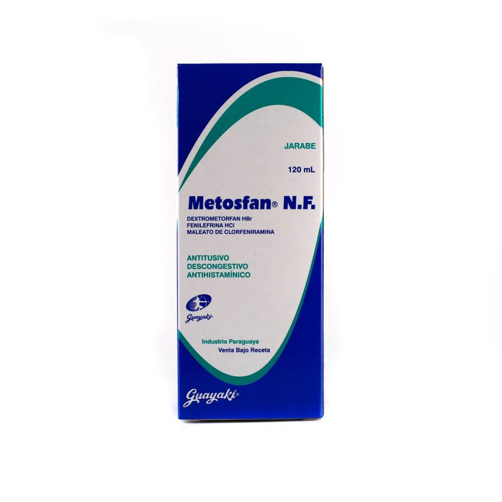 METOSFAN JARABE FRASCO X 120 ML. única