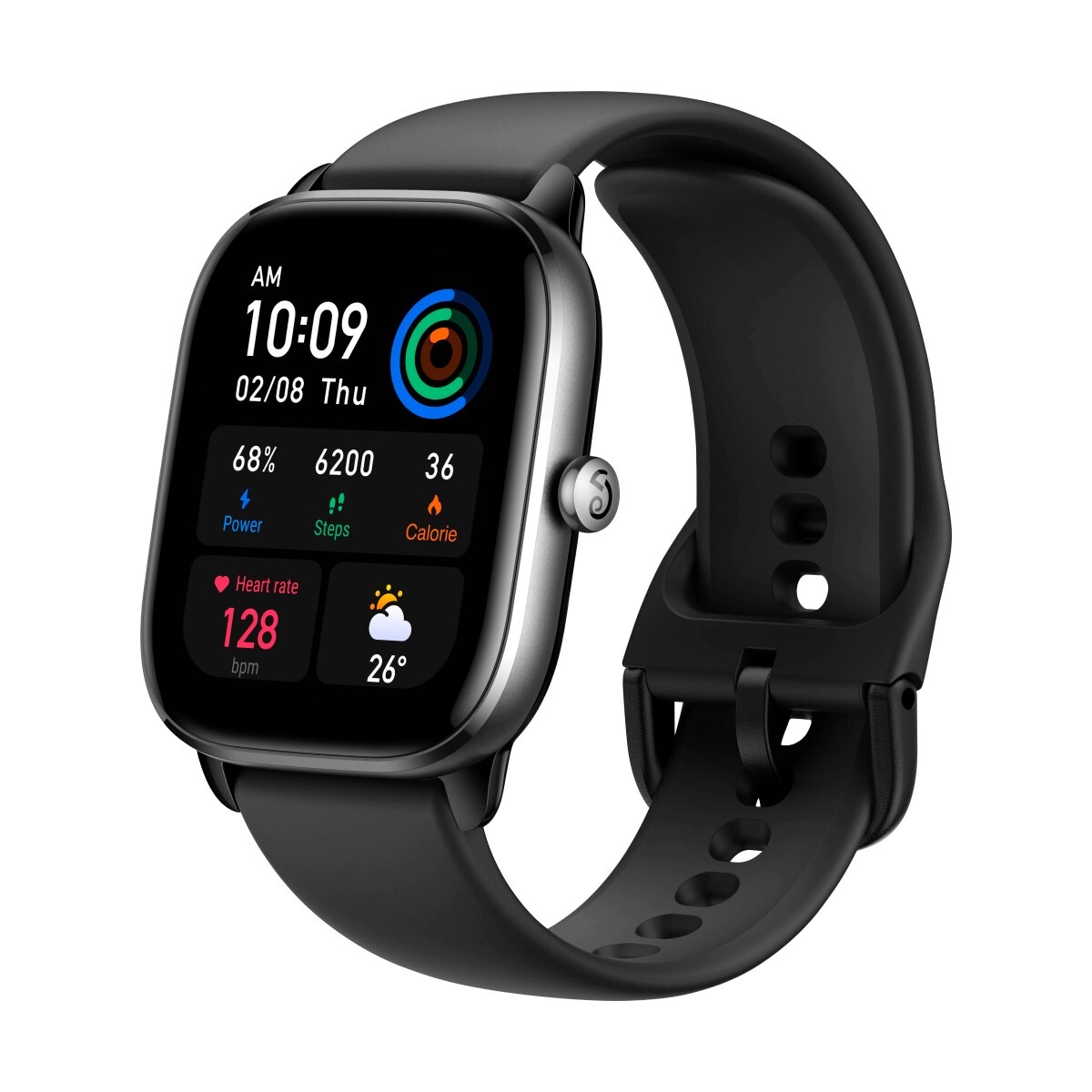 Reloj Smartwatch Amazfit GTS 4 Mini 1.65" Bluetooth Negro