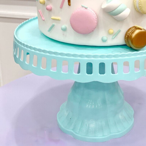 Soporte de torta Celeste 25 cm Soporte de torta Celeste 25 cm
