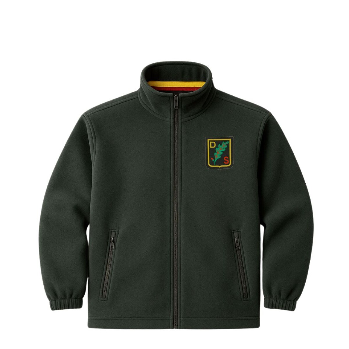 Campera Polar SEC Colegio Alemán Negro