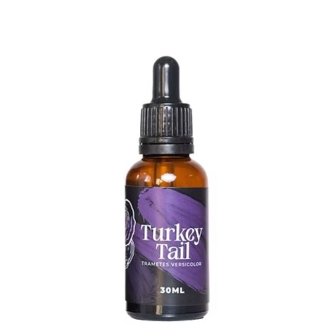 Tintura de Turkey Tail Trametes Versico 30ml Mushlove Tintura de Turkey Tail Trametes Versico 30ml Mushlove