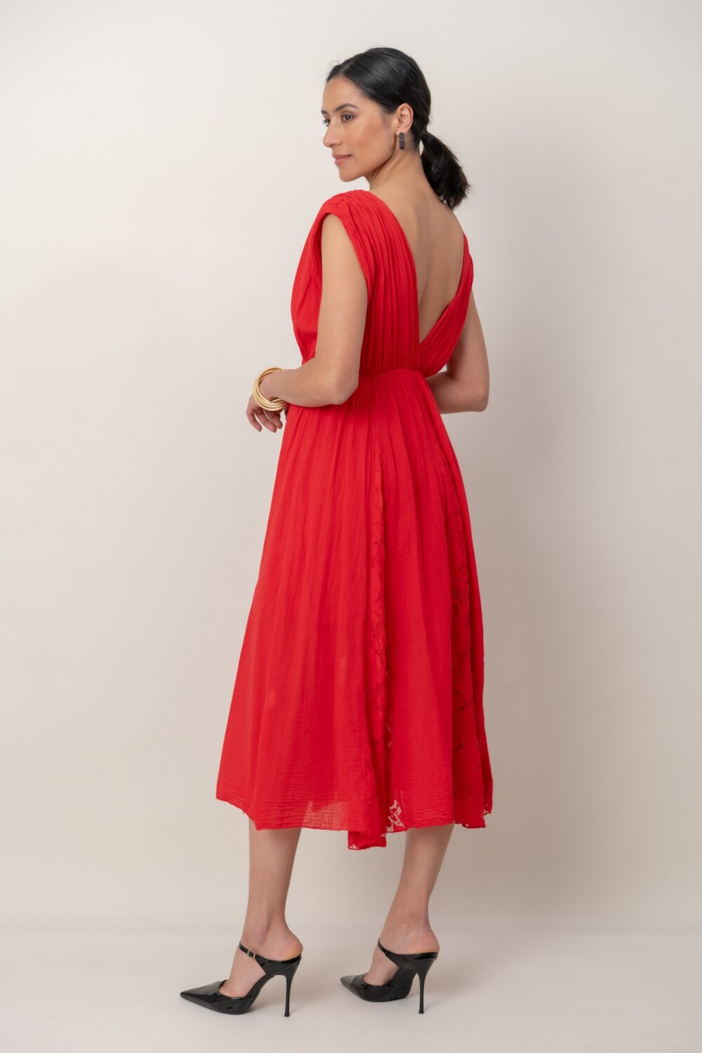 VESTIDO RITMO Rojo
