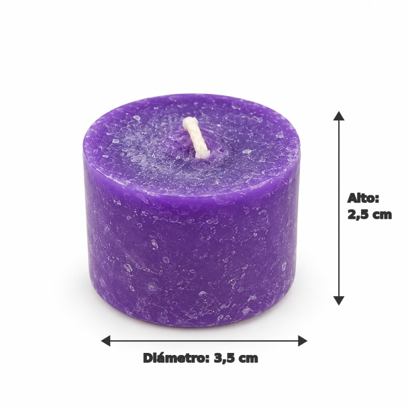 VELADORA PARA HORNITO X12 Violeta