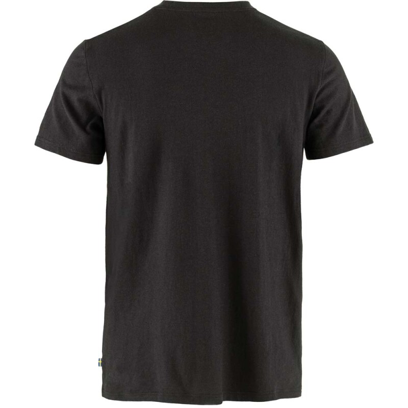 Polo Fjallraven Hemp Blend T-shirt M Hombre Black