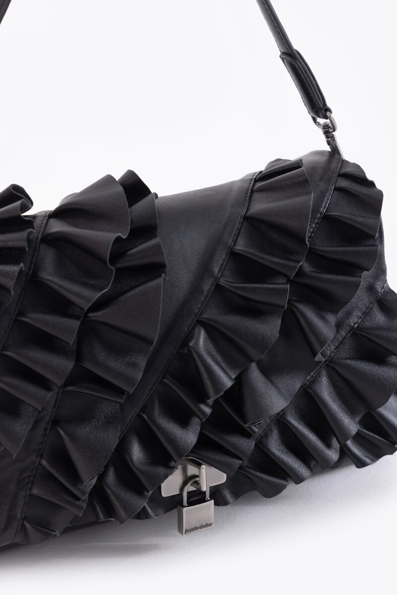 CARTERA LOCK FLAMINGO Negro