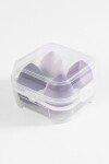 Set de esponjas faciales make up lila