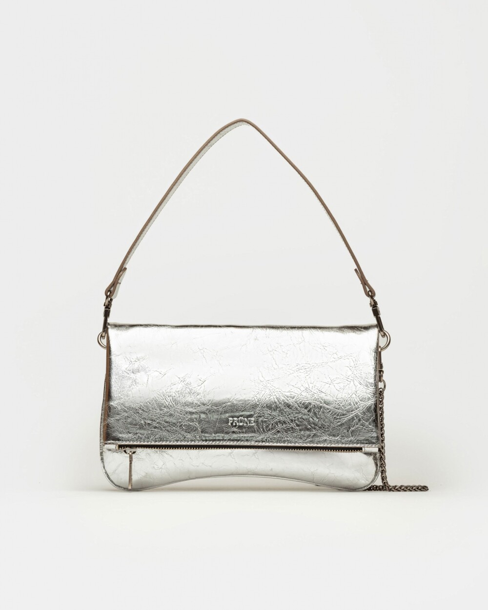 Bandolera Curve en crash metalizado Metalizado