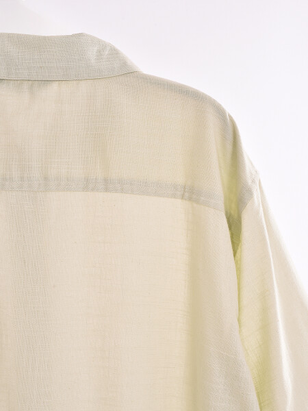 CAMISA OVER AVALON VERDE CLARO