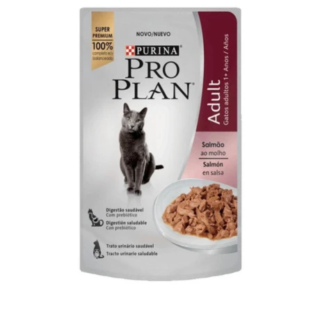 PRO PLAN GATO ADULTO SALMON POUCH 85 GR Pro Plan Gato Adulto Salmon Pouch 85 Gr