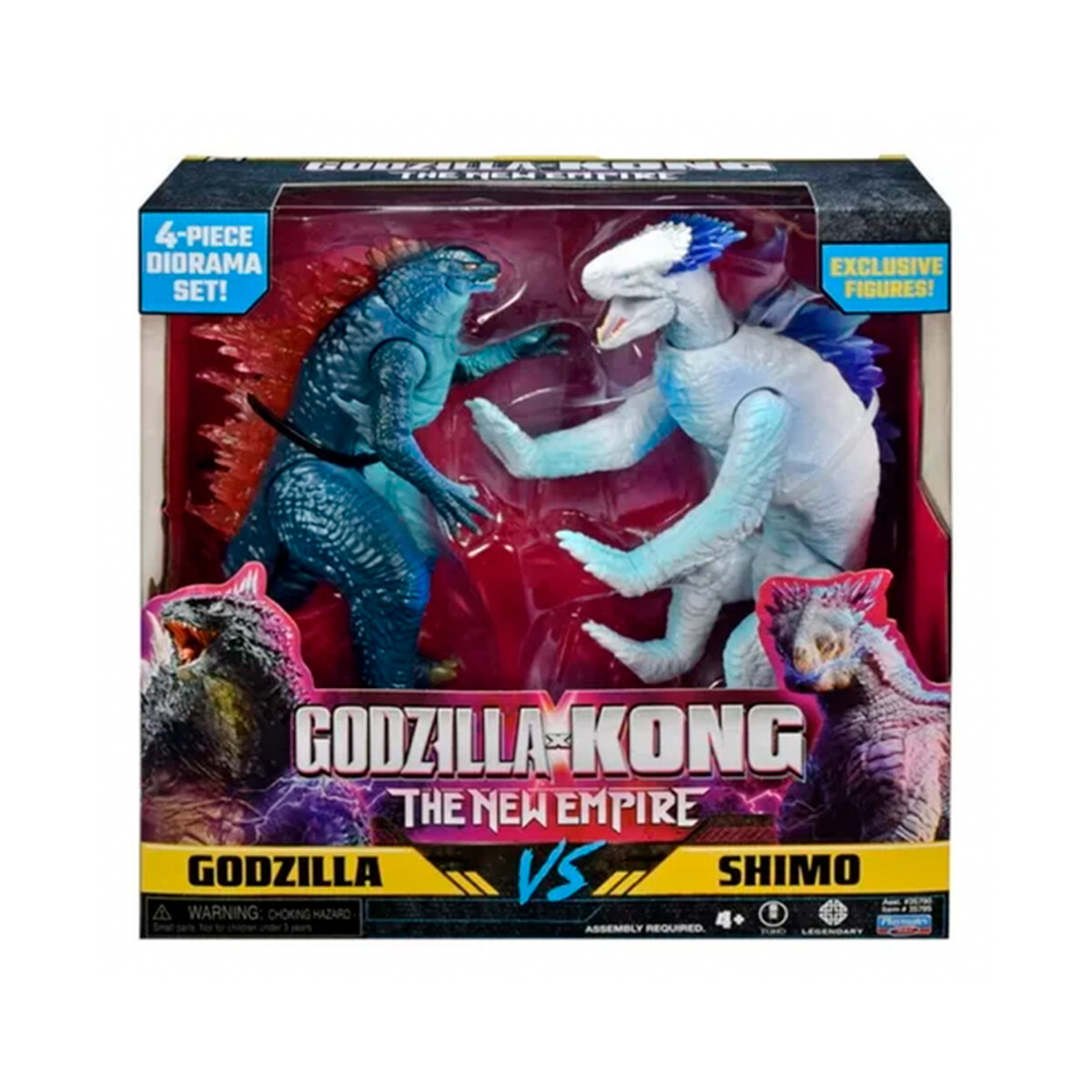 Set Figuras Godzilla Vs Shimo 15 cm — Universo Binario