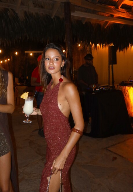 Vestido Portofino SS26 Tinto