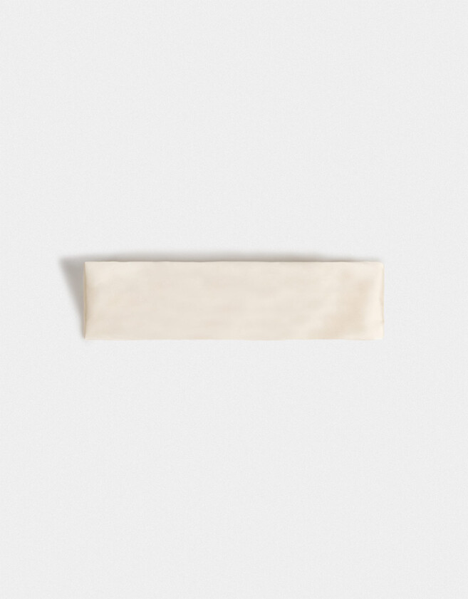 Vinchas Textiles Set por 2 Vincha De Satén - Marron Beige
