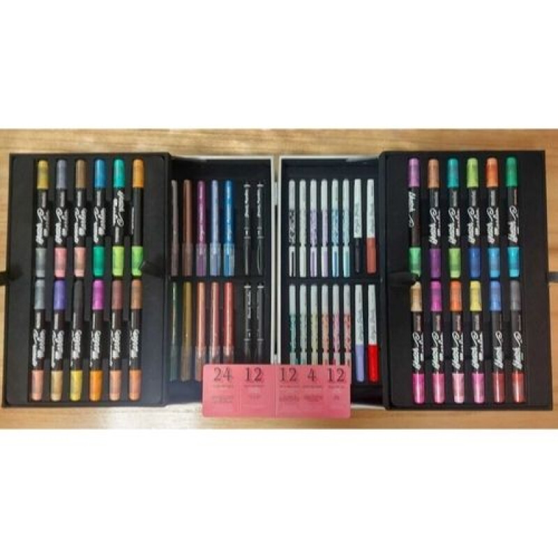 Set de marcadores premium caja x64 Mooving Set De Marcadores Premium Caja X64 Mooving