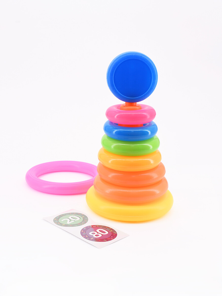 ANILLO DE COLORES DIDACTICO - MULTICOLOR 