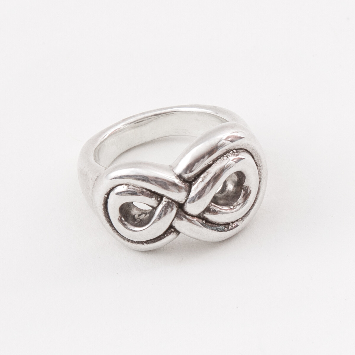 Anillo Infinito Inflado - Plata 925 