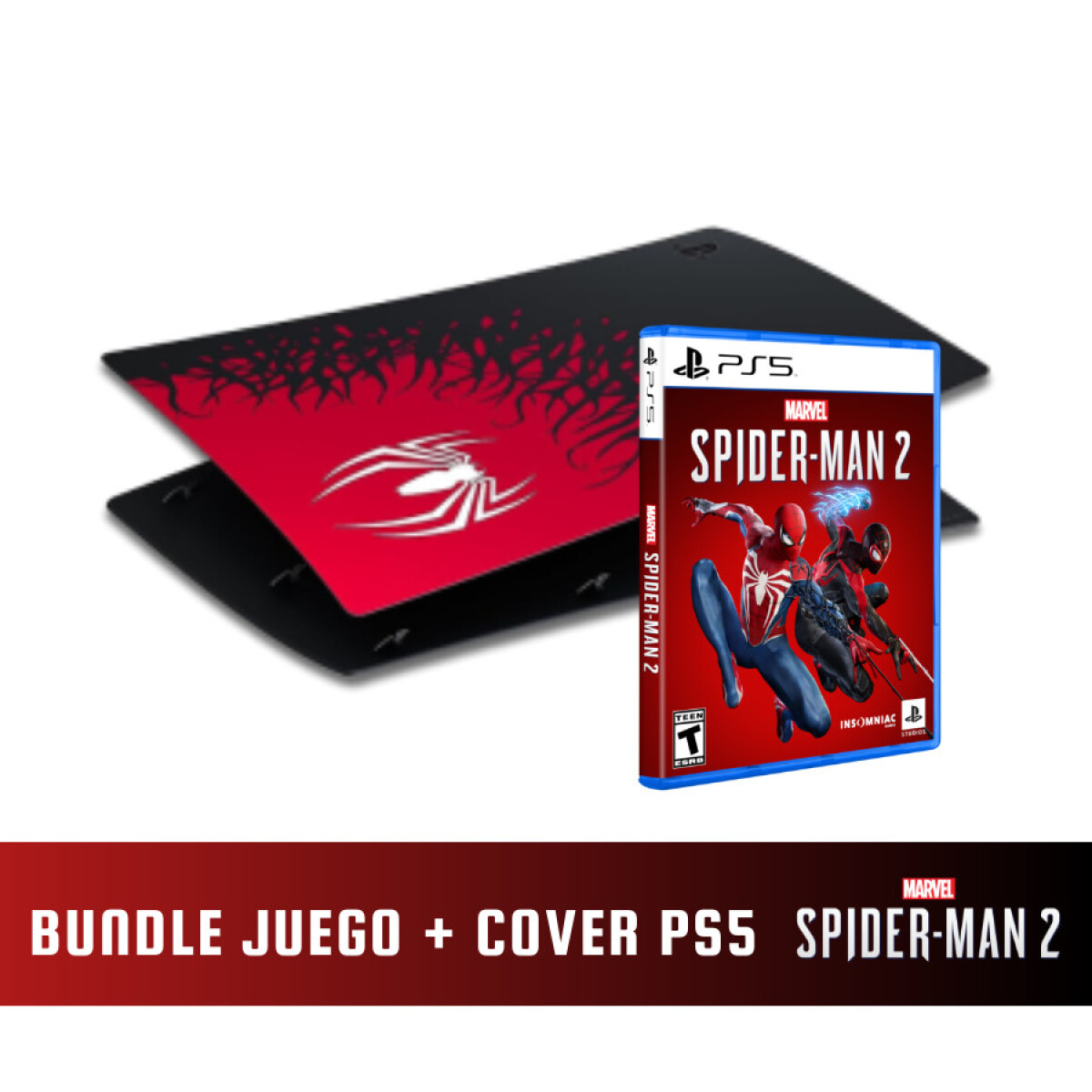 BUNDLE SPIDERMAN 2 PS5 + COVER (STANDAR) PS5 