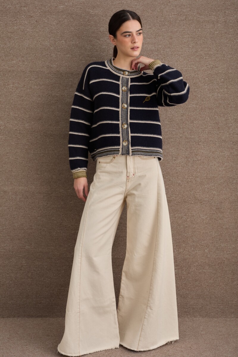 CARDIGAN TERRO TENNIS Azul
