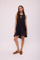 VESTIDO POLK Negro