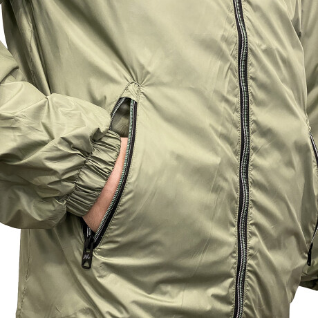 Campera North Sails N+ Nylon Impermeable Para Hombre Verde