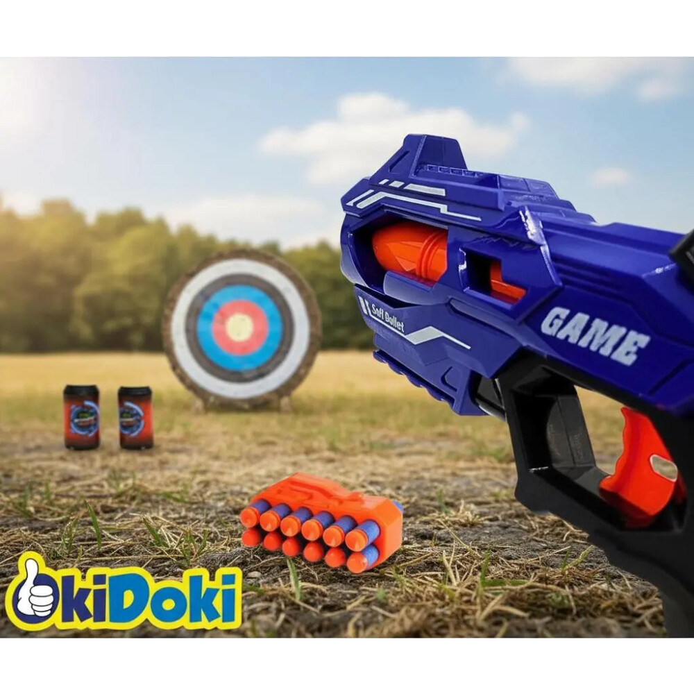 Arma lanza dardos con blanco Soft Bullet Arma lanza dardos con blanco Soft Bullet