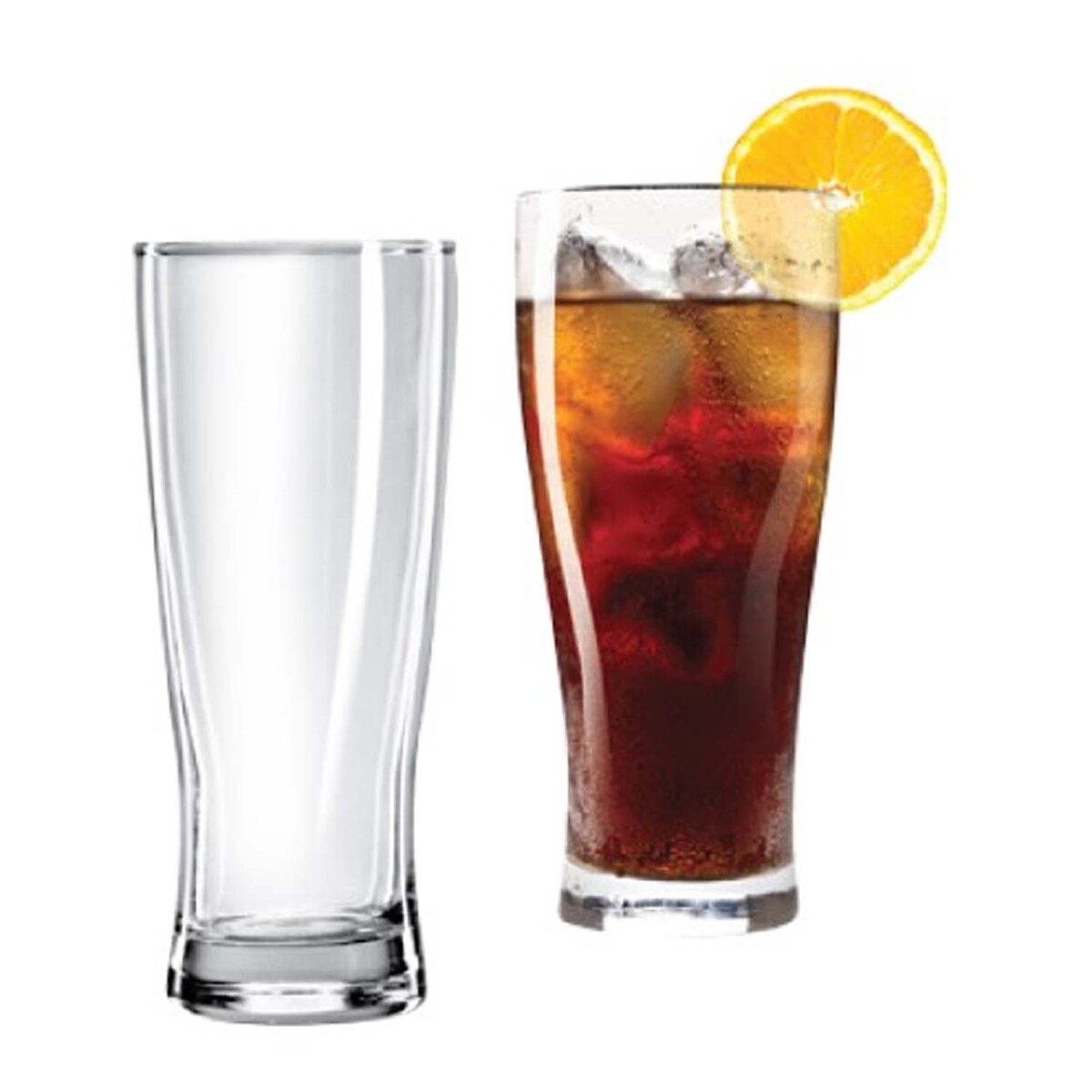 Set X6 Vasos Agua Refresco Porto en Vidrio de 380Ml Citinova - Transparente 