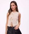 Short Wide Xl Couro Negro