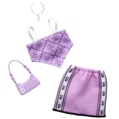 Accesorios de Ropa Barbie Complete Looks VIOLETA