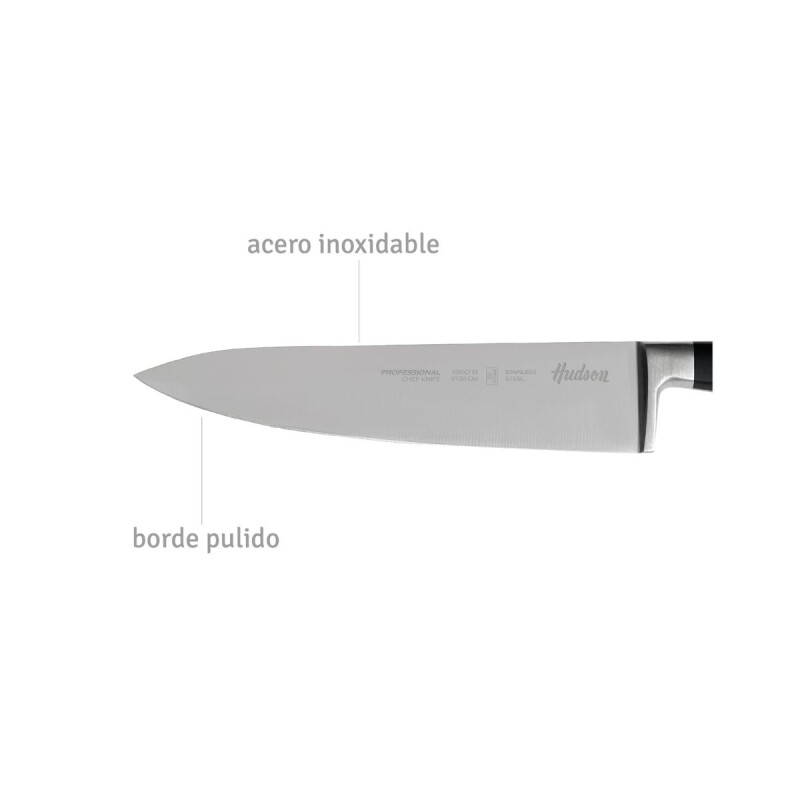 Set de 4 cuchillos de ac. Inox. con soporte Professional Set de 4 cuchillos de ac. Inox. con soporte Professional