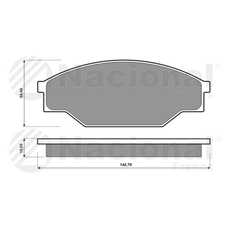 PASTILLAS DE FRENO TOYOTA HILUX 4X2 AOJUN PLUTUS SAILOR FAW Z7 (23110) DURBLOC PASTILLAS DE FRENO TOYOTA HILUX 4X2 AOJUN PLUTUS SAILOR FAW Z7 (23110) DURBLOC