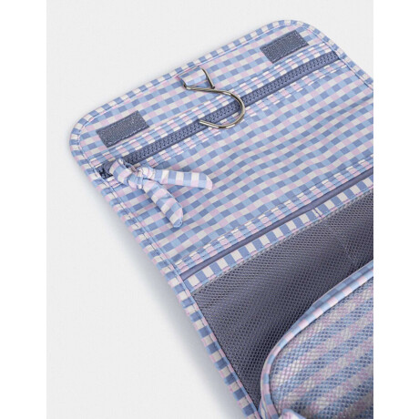 Portacosméticos ''in My Wellnes Era'' Estampado Geometrico