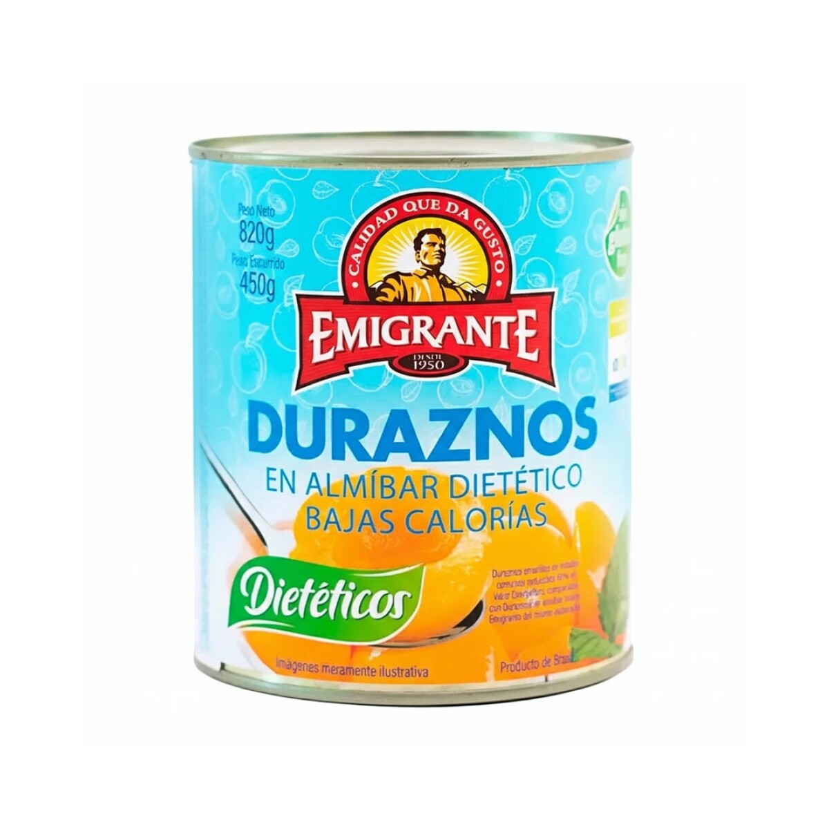 DURAZNO ALMIBAR EL EMIG.820G 