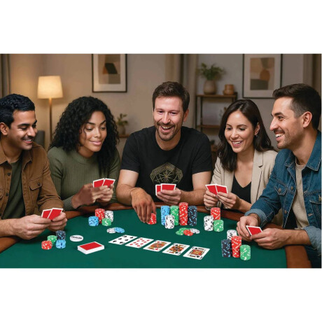 Maletín Poker 300 Fichas 18 años en adelante