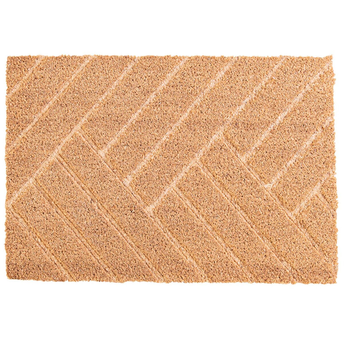 FELPUDO - FIBRA-COCO NATURAL-BEIGE PRENSADO 