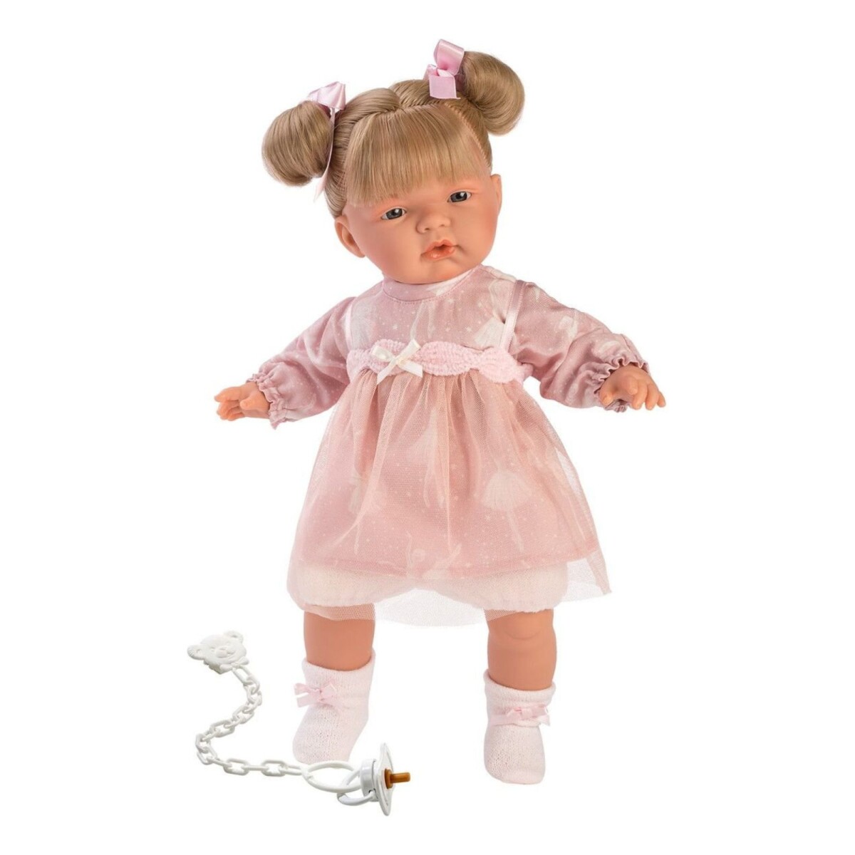 Muñeca Bebé Bebita Llorens Joelle Ballet Juguete Llorona 