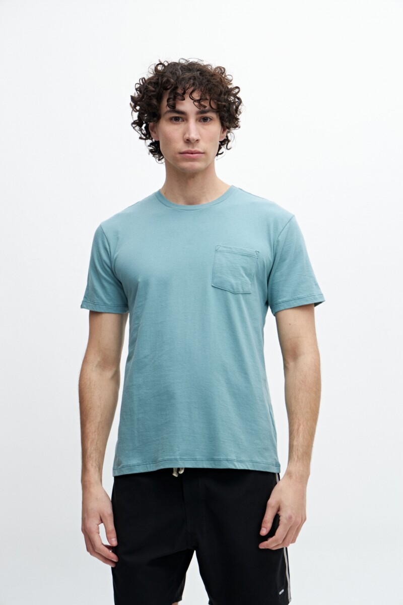 Remera Belcher - Verde seco 