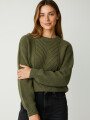 Sweater Allora Verde Palido