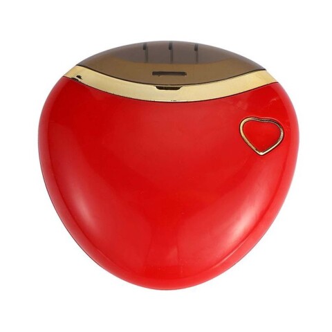 Corta Uñas Eléctrico Portátil USB C/ Función Lima Recargable Color Rojo
