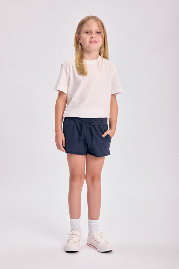 Short deportivo Azul