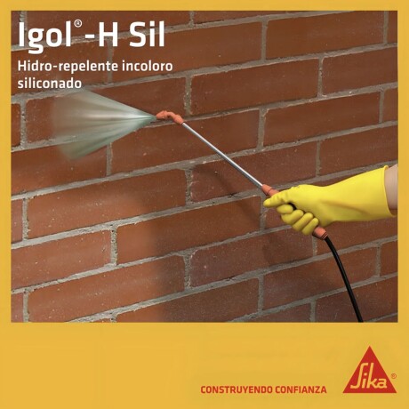 Impermeabilizante Sika Ladrillos Incoloro Igol-H-Sil 5lt Impermeabilizante Sika Ladrillos Incoloro Igol-H-Sil 5lt